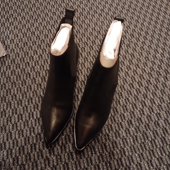 And Other Stories Black Ankle Boots - Picture 3 of 4